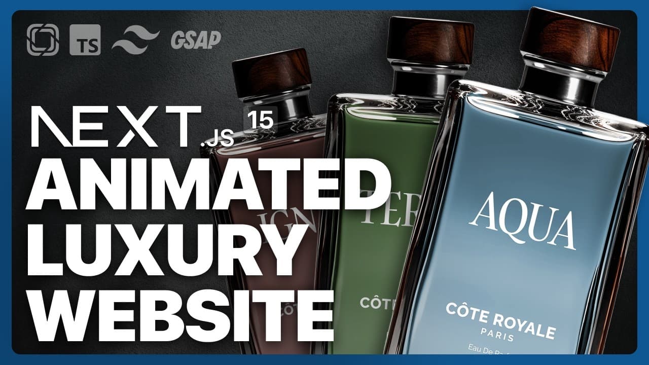 Animated Luxury Website