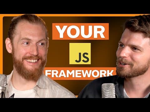 Creating your JavaScript framework? A full playbook with Rich Harris!