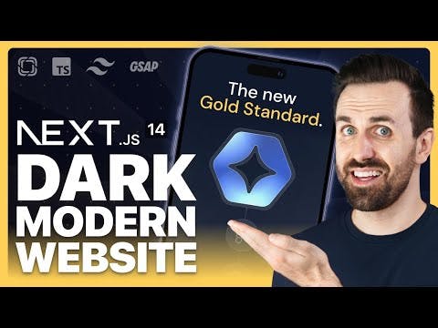 Build a Dark Modern Animated Website with Next.js 14, GSAP, Prismic, Tailwind, and TypeScript