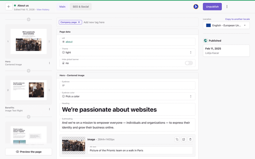 What is Prismic? — Prismic Docs