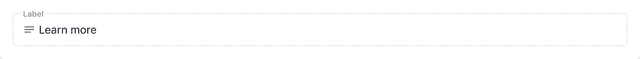 A screenshot of a text field in the Page Builder.