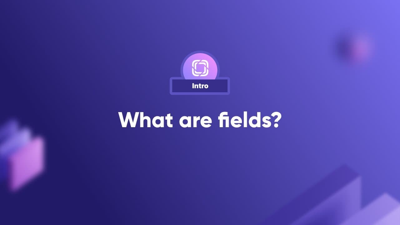 Fields prismic docs
